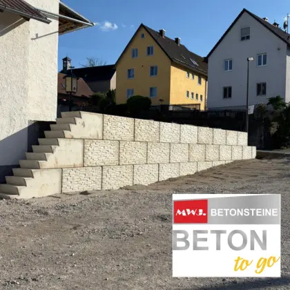 Betonblock, Betonsteine, Betonlegosteine