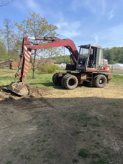 Poclain 12 t Radbagger