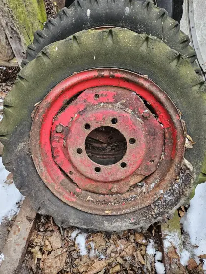 Felgen mit Gewichten für MAN Traktor, Original
