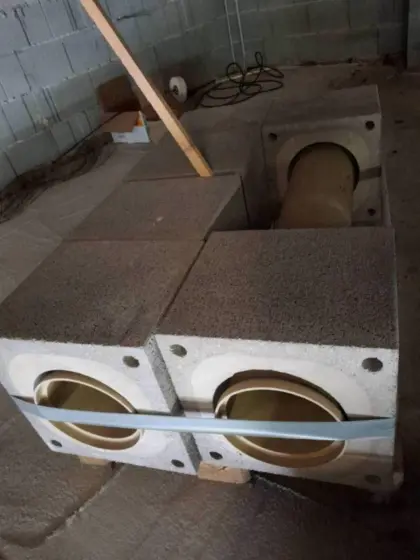 Neuer Schiedel Kamin Absolut 20 SA20