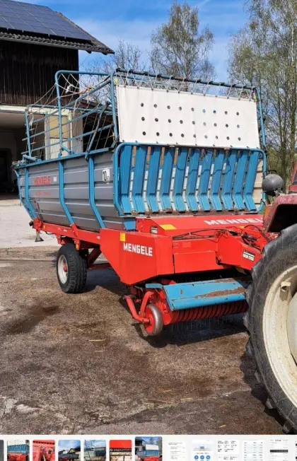 Ladewagen Mengele Ekonomy LW 250