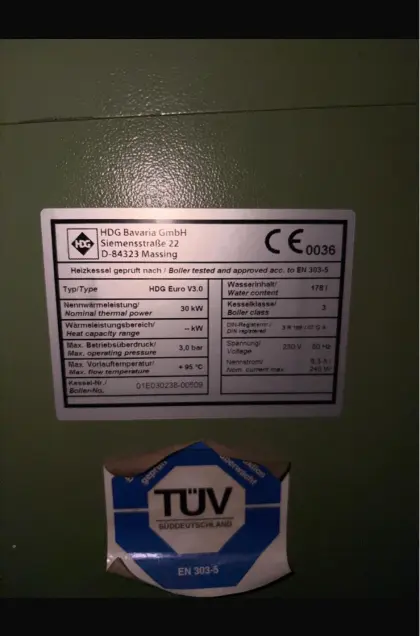 HDG Bavaria Holzvergaser