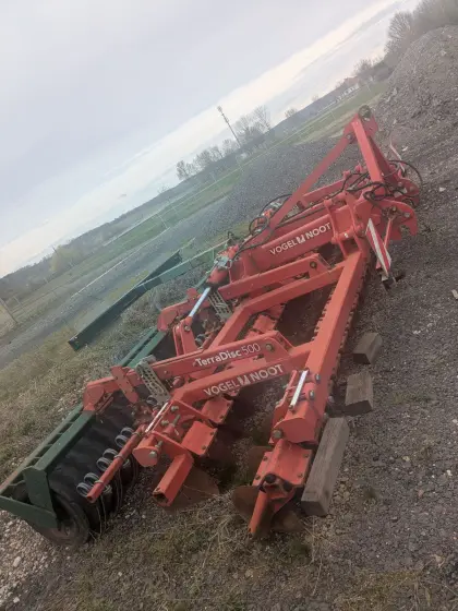 Vogel Noot Kurzscheibenegge 5 m TerraDisc 500