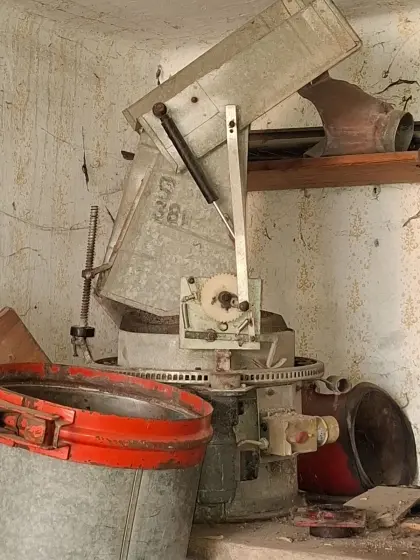 Siloverteiler mit Motor