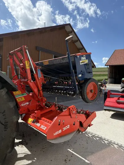 Säkombination 3 m Kuhn HRB 302