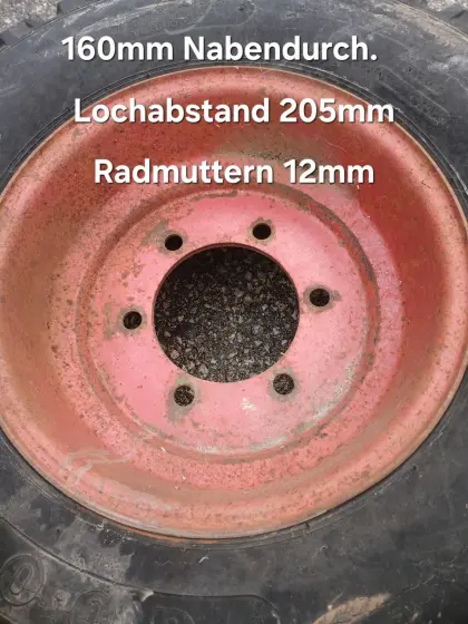 Ladewagenreifen, Anhängerreifen 11.5/80-15.3