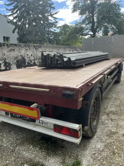 Verkaufe Schwarzmüller Plateauanhänger