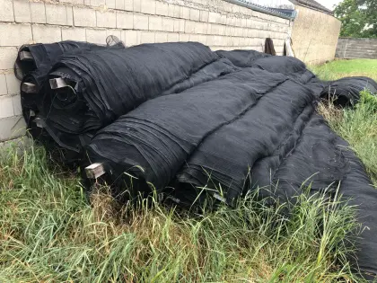 Hagelnetze, Vogelschutznetze 3,5 m breit auf Rollen