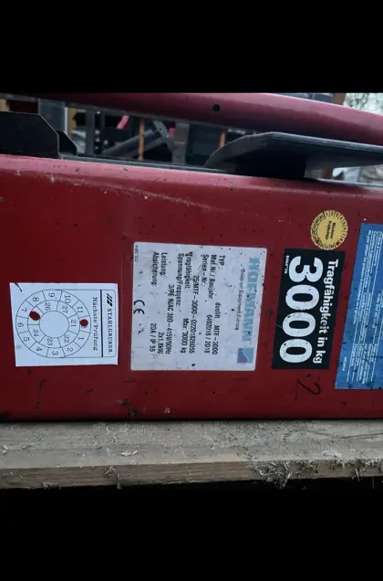 Hebebühne Hoffmann 3.000 kg