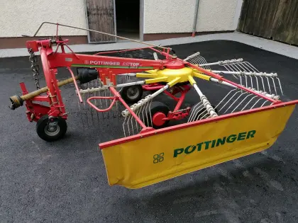 Schwader Pöttinger 380, Kreiselheuer Hit69 Pöttinger 380