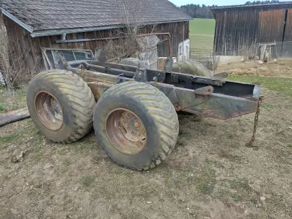 Bogieachse für Rückewagen