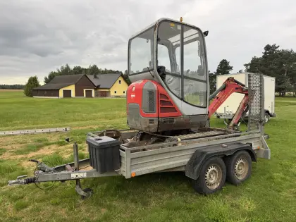 Wacker Neuson 1,5 t Minibagger Gesamtpaket