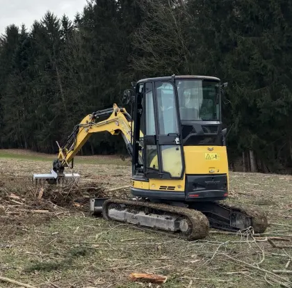 Minibagger Yanmar Vio 33-6, nur 2.170 Bstd.