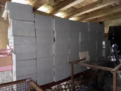 Styroporplatten