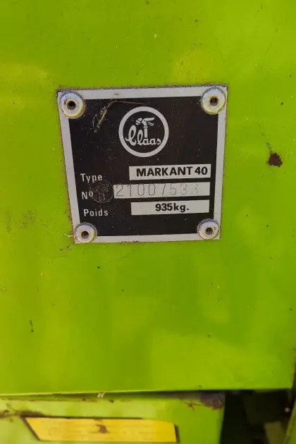 Claas Markant 40