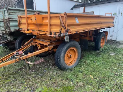 Traktoranhänger Kipper, druckluftgebremst