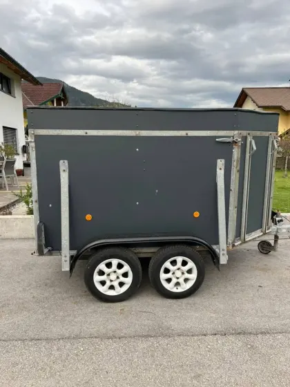 Pongratz VA 145 T Motorradanhänger, Viehanhänger