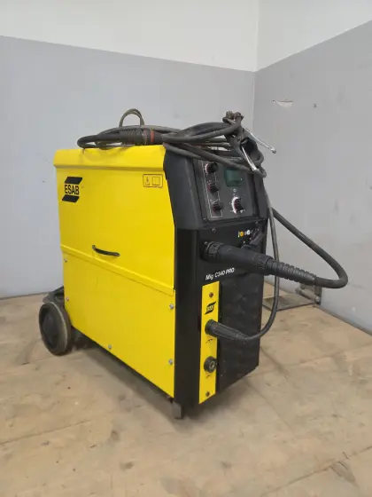 ESAB Origo Mig C340 PRO 4WD Schweißgerät, voll funktionsfähig
