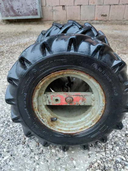 Motormäher Zwillingsreifen