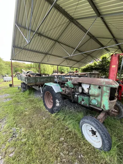 1953. Oldtimer, Deutz-Dieselschlepper F2 L 514/50