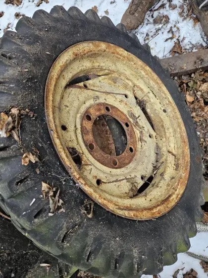 MAN Traktor Felgen samt Gewichte, Original, vom 40, 45