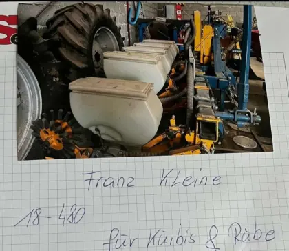 Kleine Einzelkornsämaschine