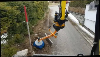 Kehrbesen, Wildkrautbürste