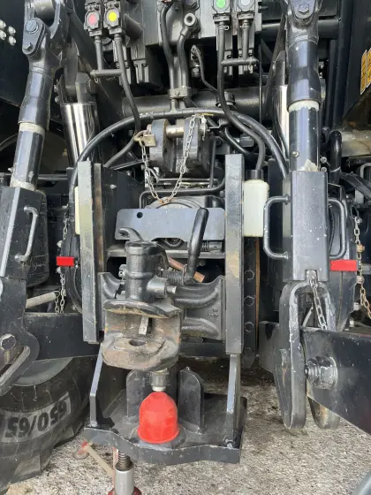 Anhängeschlitten, K80, Sauermann, Deutz Agrotron TTV