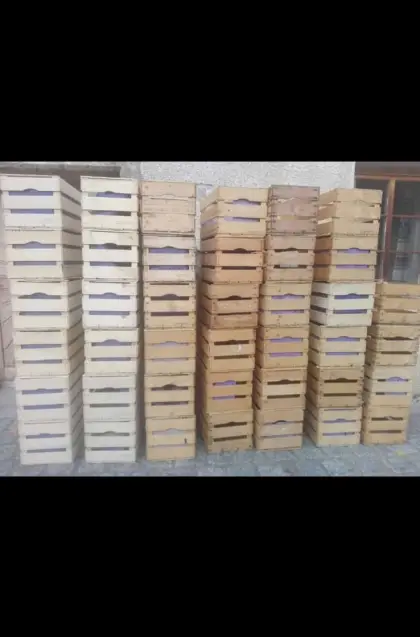 Obstkisten, Holzkisten