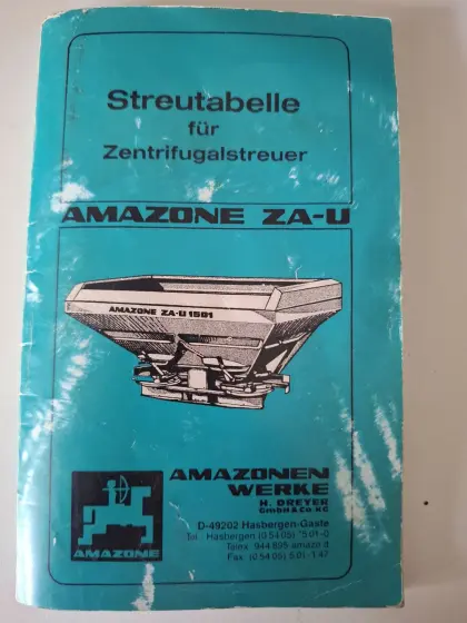 Amazon ZA-U Amazone ZA-U