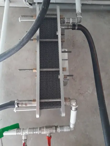 Plattenkühler Elmega