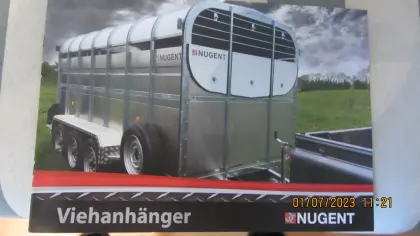 FA. AAC Nugent, Ifor Williams Viehanhänger Vertrieb