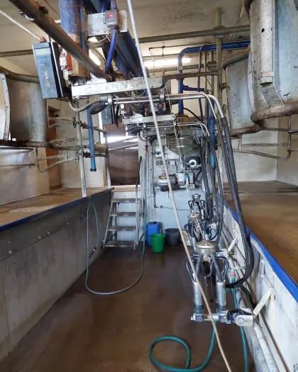 DeLaval Melkstand 2x4 Swing-over MP510