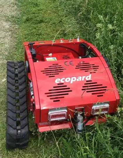 Ecopard Eco07 ferngesteuerter Mähroboter, Mähraupe, Rasenmäher