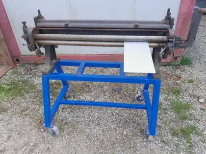 Blecheinrollmaschine, Einrollmaschine, Abkant, Blechabkant, Kant