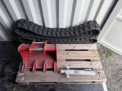 Takeuchi TB108 Gummiketten, Zylinder, Löffel