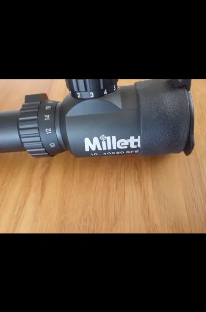 Verkaufe Zielfernrohr Millett 10-40x50 SFE inkl. Montag
