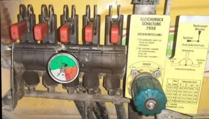 Gleichdruckarmatur Spritzbalken