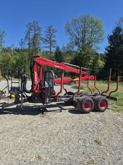 Krpan GP10 mit Kran GD7.6