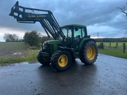 John Deere 6400, 4,5 l 4 Zylinder Turbomotor, Powerquqd
