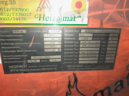 Heizomat Hackschnitzelheizung