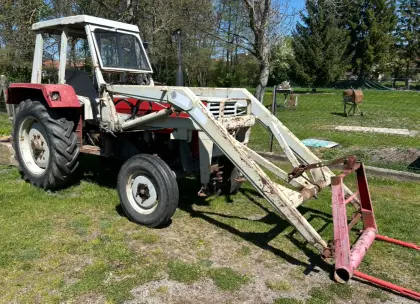Steyr Typ 40 mit Frontlader, Bj. 1969
