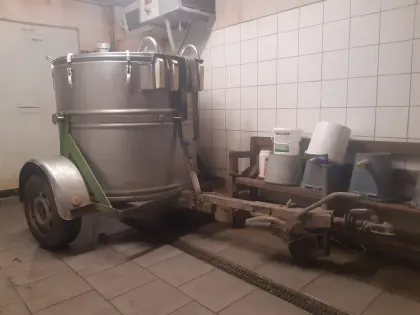 Milchtank 850 l, mobil mit Kühlung WET 200