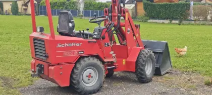 Hoflader Schäffer 221S, Bj. 2006, 1.867 Bstd., Radlader, Schäffer 221S