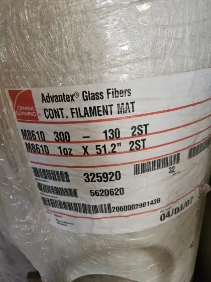 Glasfasermatte Rolle Owens Corning Advantex M8610 300