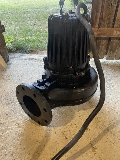 Güllepumpe, Schlammpumpe, Tauchpumpe Flygt 3127, 5,9 kW