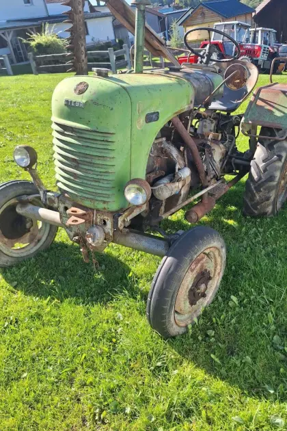 Steyr T80, nur Teile, schon Teile weg