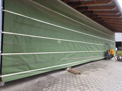 Windschutztor 17 x 4 m