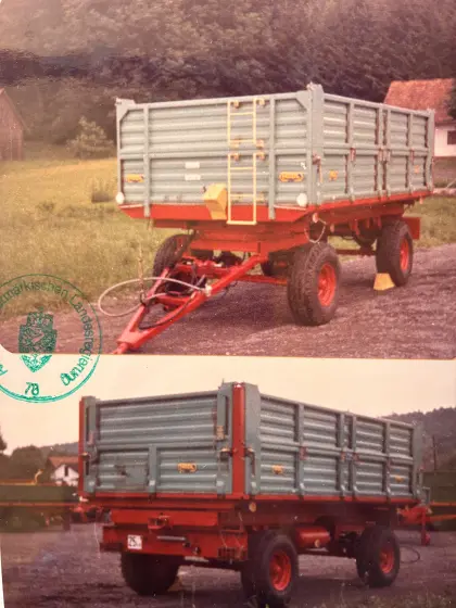 Anhängewagen, Fa. Hödl, Landwirtschaft