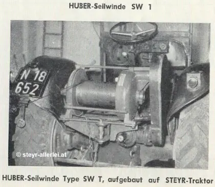Seilwinde Huber SW1